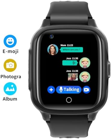  Inteligente GPS Smartwatch Niño con Videollamada y Notificación de Vibración
| Reloj Inteligente Niña con WiFi 4G y Cám