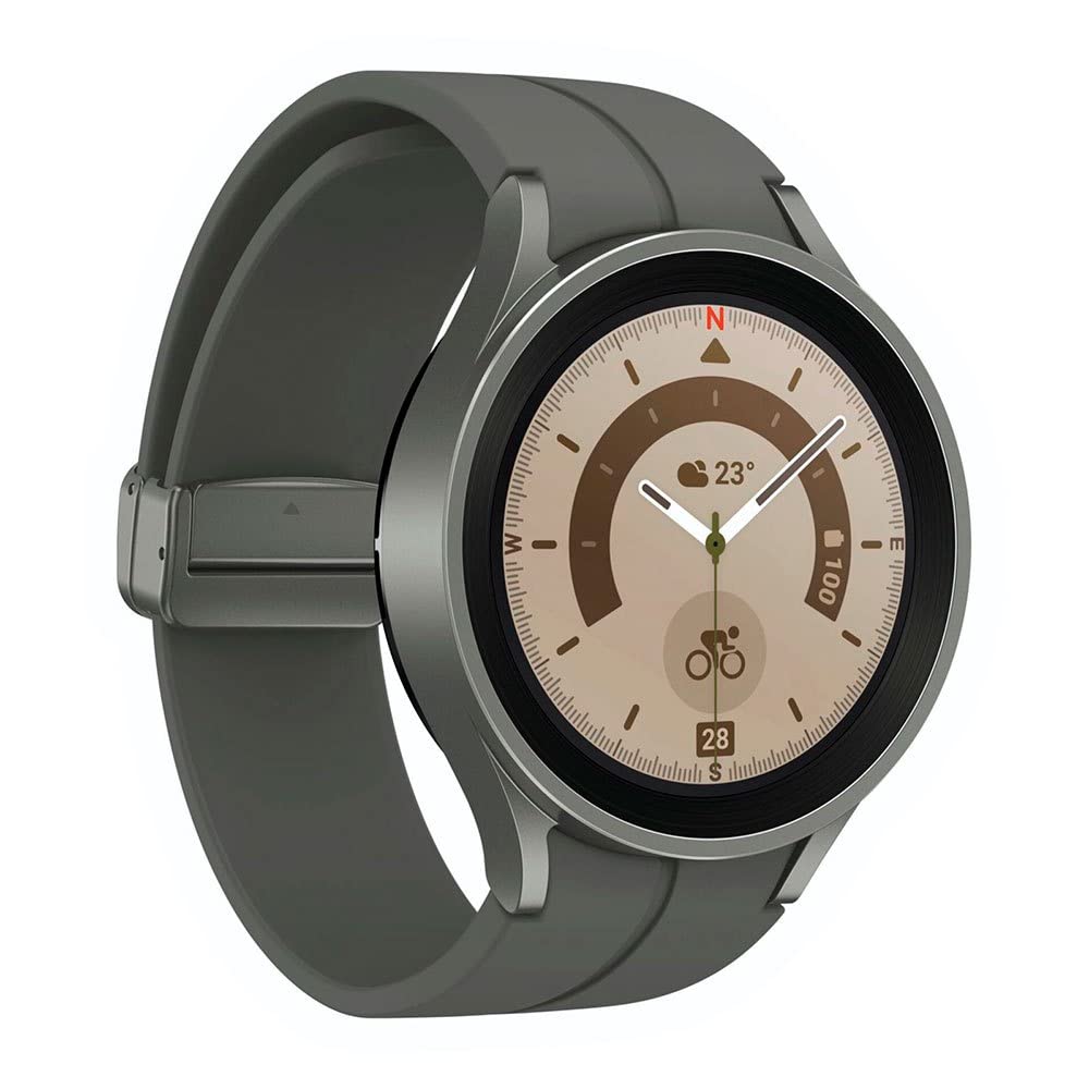  Samsung Galaxy Watch5 Pro, Runden Bluetooth Smartwatch para Atletas, Fitness-Tracker Outdoor
| Samsung Galaxy Watch5 Pr