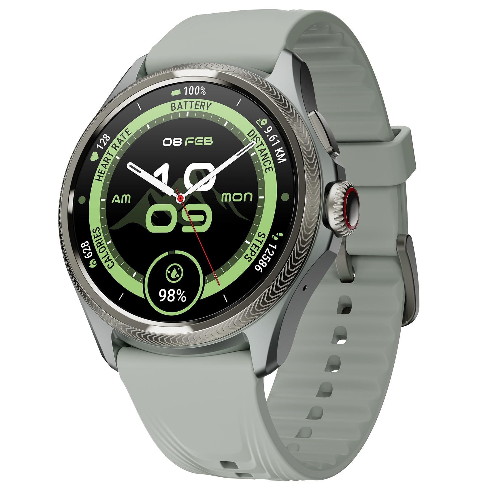 Ticwatch Pro 5 Enduro Slate Smartwatch para Hombres con 90 Horas de Batería y 110+ Modos de Entrenamiento